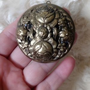 Old Locket pendant unknown metal